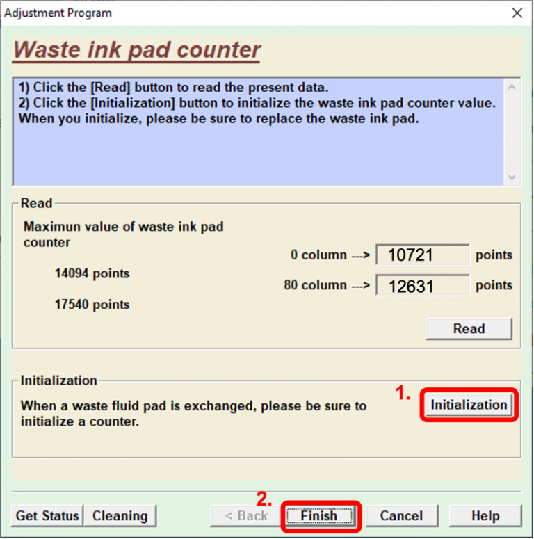 How To Reset the Waste Ink Pad Counter Knowledge Base