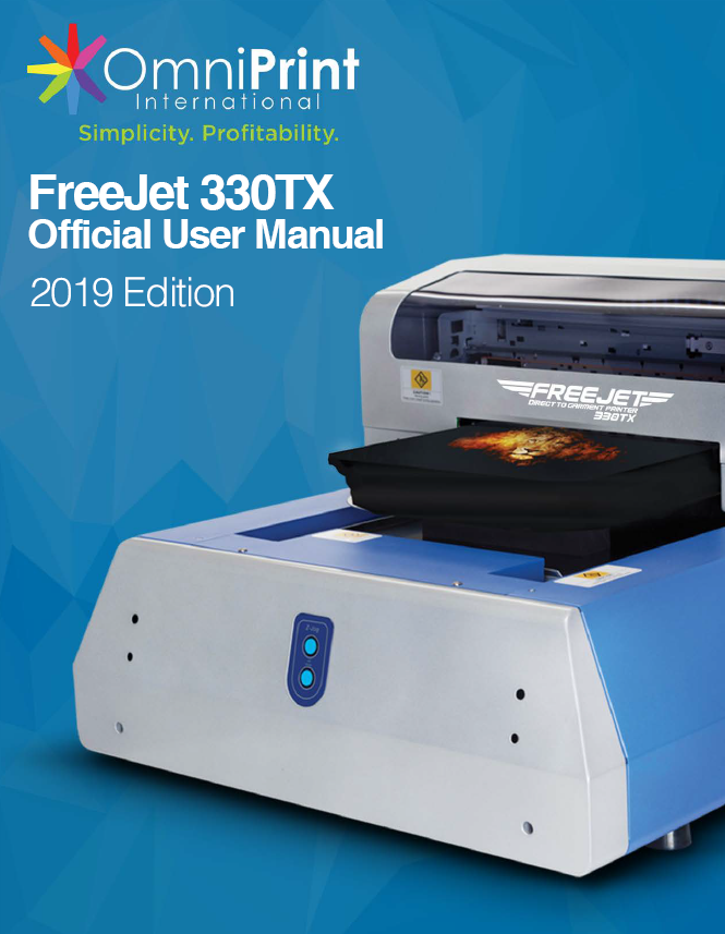 Freejet 330TX User Manual cover