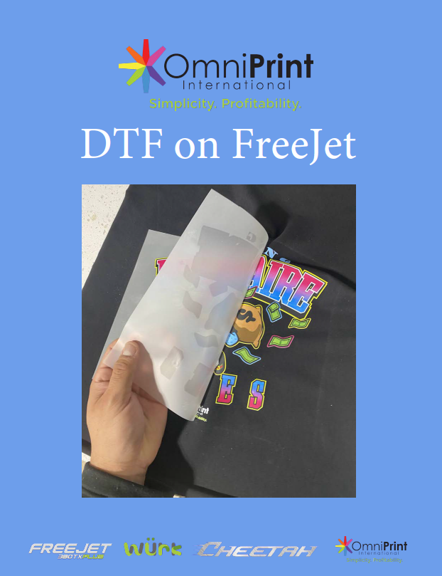DTF on FreeJet cover