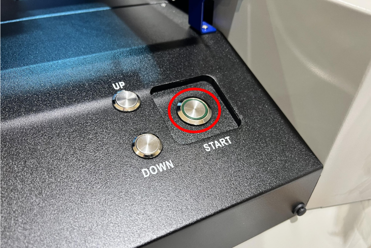 i2 printer Start button