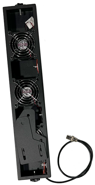 Fan assembly with oven mounting brackets (2)