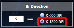 Bi Direction - X-1200 DPI