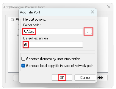 Add File Port