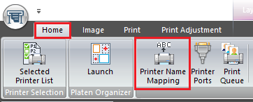 Printer Name Mapping button